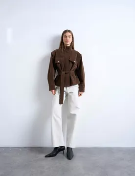TSHARPER JACKET W. BELT female