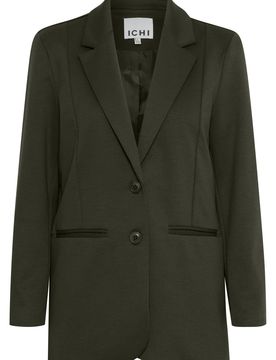 ICHI Blazer 'Kate' verde oscuro