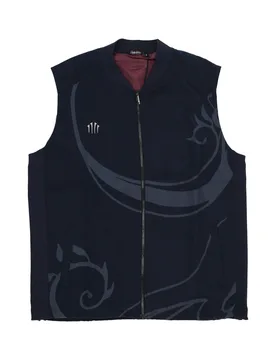 Smanicato Uomo Jhin Gilet X League Of Legends Black - DOLLY NOIRE - FashionsVida