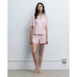 Pijama de mujer cuadros y lazos