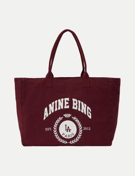 Canvas Tote Collegiate Leo Rot