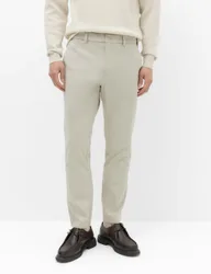 The Ultimate Slim Fit Twill Chinos Natural Beige male