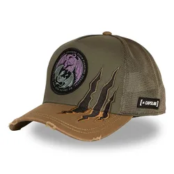 Cappellino Con Visiera House Of The Dragon Green / Brown One Size