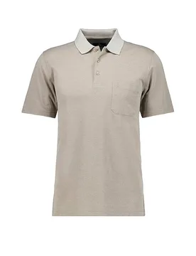 Poloshirt FISHNET beige XL herren - Ragman - FashionsVida