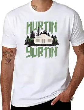 Hurtin' For a Yurtin' T-Shirt t shirts designer cotton tshirt 100% T-Shirt - Aliexpress - FashionsVida