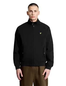 Lyle & Veste Cotton Harrington Jet Black L - Scott - FashionsVida