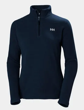 Women's Daybreaker 1/2 Zip Light Fleece Navy L - Navy Blue - Female - Helly Hansen - FashionsVida