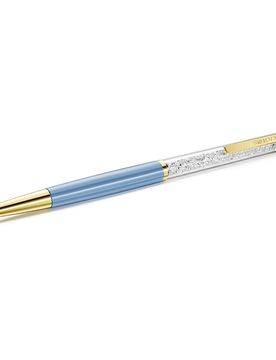Penna a sfera Crystalline, Minions, Blu, Placcato color oro OS