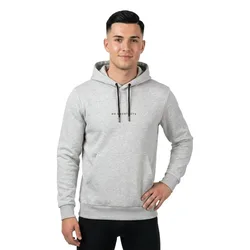 Sweat à Capuche Tech Warm Grey Melange S