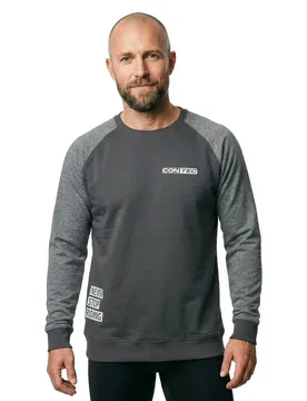 Felpa Never Stop Riding Sweat Grey