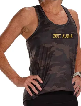 Maglietta Senza Maniche Aloha Black XS
