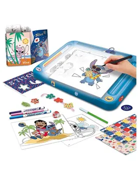 Tavolo Da Disegno Con Luce E Accessori Stitch