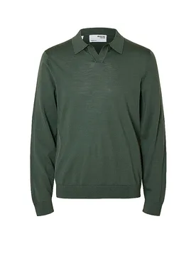 Pullover SLHTRAY dunkelgrün S herren - Selected - FashionsVida