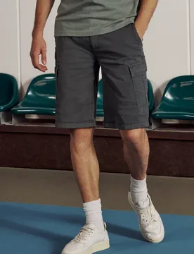 Street One Bermuda im Regular Fit im Cargo-Look male Grau - Street One MEN - FashionsVida