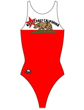 California West Swimsuit Multicolor 7-8 Years Girls - TURBO - FashionsVida
