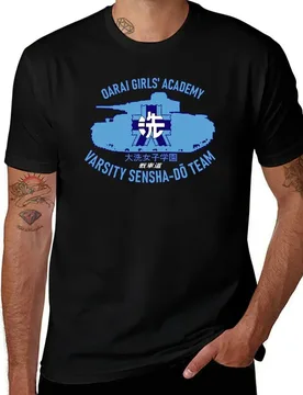 OARAI GIRLS' ACADEMY - VARSITY SENSHA-DO TEAM T-Shirt summer top graphics anime hippie clothes Men's t-shirts - Aliexpress - FashionsVida