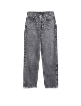 Jeans Straight Fit AAIKALA schwarz 29/L32 damen