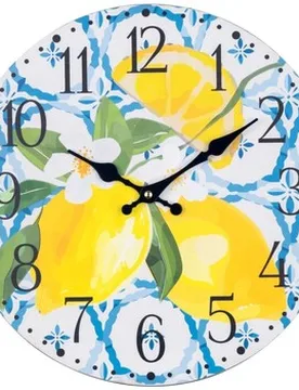 Uhren Zitronenuhr 35x35 Cm - Signes Grimalt - FashionsVida