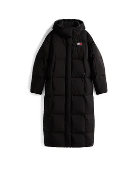 Abrigo TJW ALASKA GRID negro L - Tommy Jeans - FashionsVida