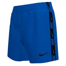 Breaker Logo Tape 4´´ Volley Swimming Shorts Blue Crystal 6-7 Years Boys