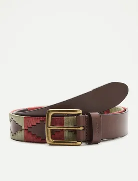 Cinturón de hombre de piel - Lloyd's - FashionsVida