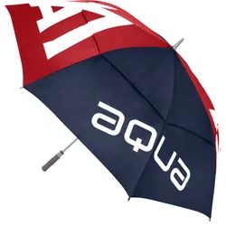 Golfschirm Aqua UV XL, navy/rot