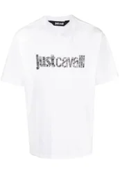JUST CAVALLI T-SHIRT LOGO KNITT