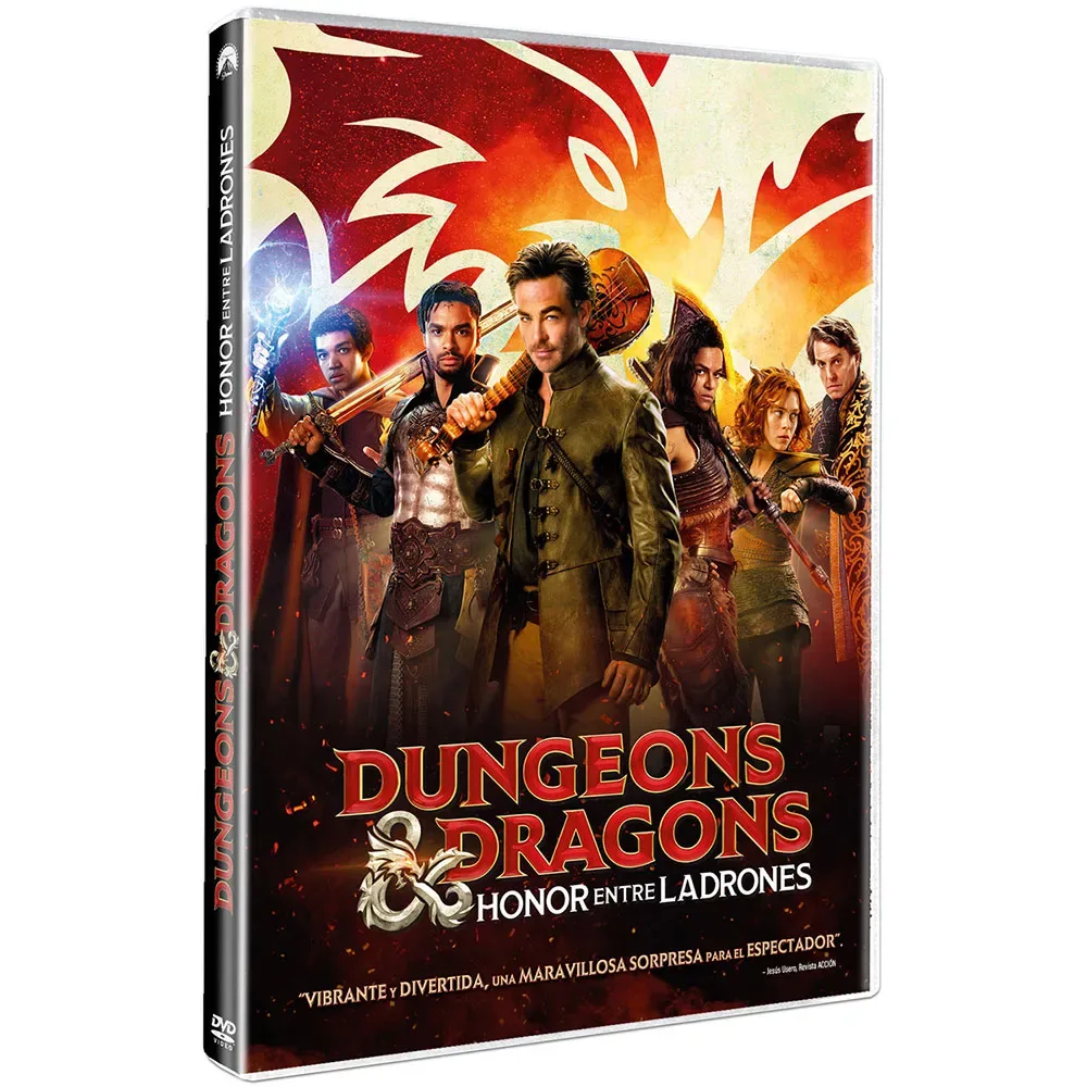 Dvd Dungeons & Dragons Honor Entre Ladrones Multicolor One Size unisex - Paramount - FashionsVida