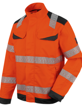 Veste de travail haute-visibilité fluo orange/anthracite Orange 4XL