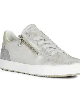 Geox Sneaker Blomiee Silver EU 36 - Geox - FashionsVida