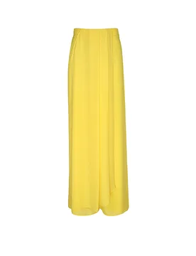 Pantaloni Marlene WILLMAR giallo 34 - Marc cain - FashionsVida