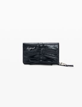 Porte-monnaie moyen, , PolyurÉThane, Noir, U