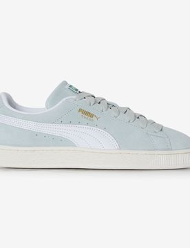 Suede Classic vert/blanc 37