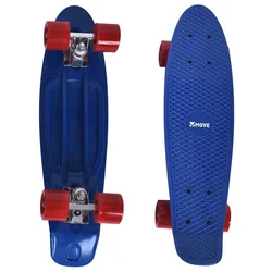Move Skateboard Old School Retro 22´´ Blue One Size unisex