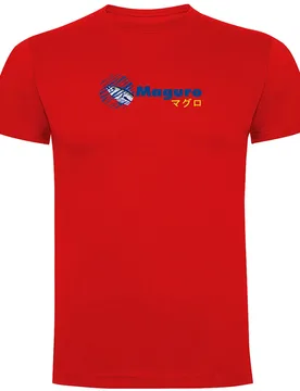 Maguro Short Sleeve T-shirt Red 3XL Men - Kruskis - FashionsVida