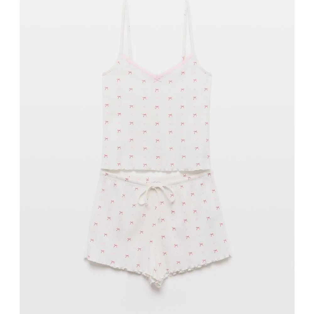 Pijama lazos y corazones - Easy Wear - FashionsVida