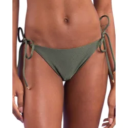 Braga de bikini con lazos lisa