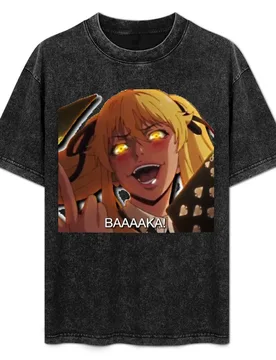 Mary saotome baaaka! T-Shirt Basic Solid Color Short Sleeve Cotton Top - Aliexpress - FashionsVida