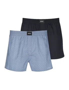 Boxershorts lot de 2 light/pastel purple bleu L - BOSS - FashionsVida
