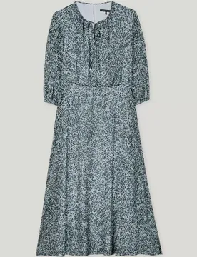 Kleid mit Animal-Print female