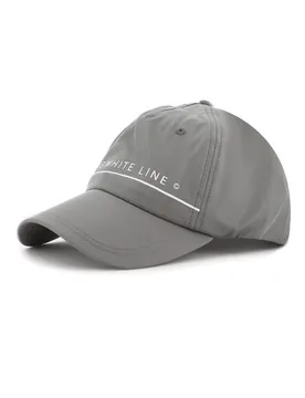 Grey Continuum Cap - Male - Grey - One Size - Fine White Line - FashionsVida