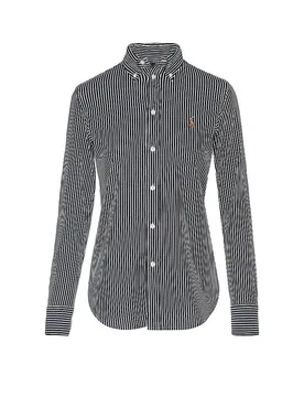 POLO Bluse dunkelblau L damen - Ralph Lauren - FashionsVida