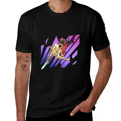 She-Ra Vs Catra T-Shirt Basic Plain Tee for Spring and Summer
