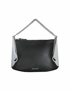Bolso de cuero - Bolso bandolera ALL DAY BAG negro - Published By - FashionsVida