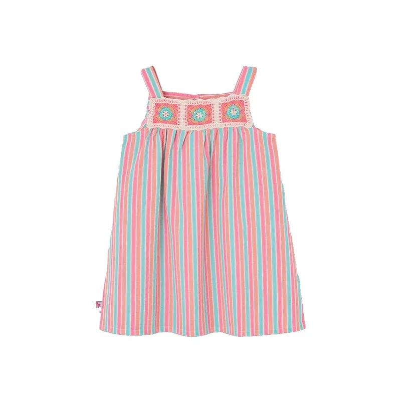 Boboli Vestito Senza Maniche 333098 Multicolor 4 Anni