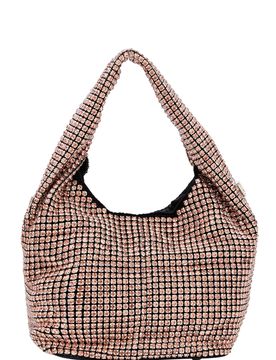 NAEMI Bolso de mano salmón