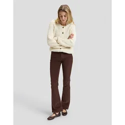 Breese Boot Corduroy Trousers Shaved Chocolate Größe 29x33 female