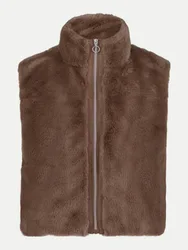 Betty Barclay Plüschweste Braun 40