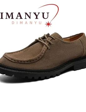 Men Oxford Shoes 2026 New Platform Lace Up Shoes Office Walking Men Vintage Loafers Derbys Men - Aliexpress - FashionsVida