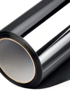 Rollo Película De Privacidad Para Ventanas En Negro Plateado, Espejo De Un Solo Sentido, Control De Calor Uv, Vinilos Adhesivos, Bloqueador De Sol, P - Shein - FashionsVida